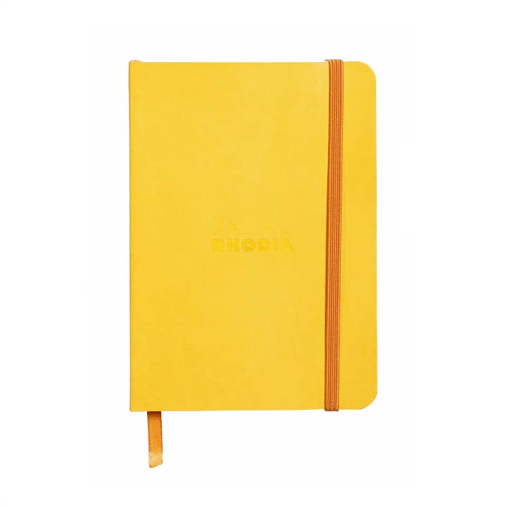 Rhodia Softcover Journal (Small) 4 x 5.5: Yellow Dot Grid