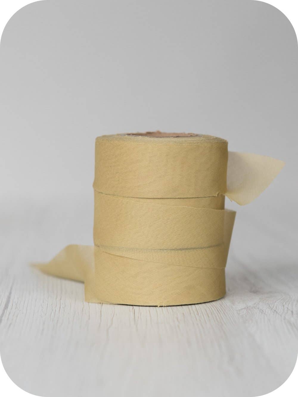DHG - Nastro Seta Chiffon 6, alto 2.5 cm - 20m - Tinta unita
