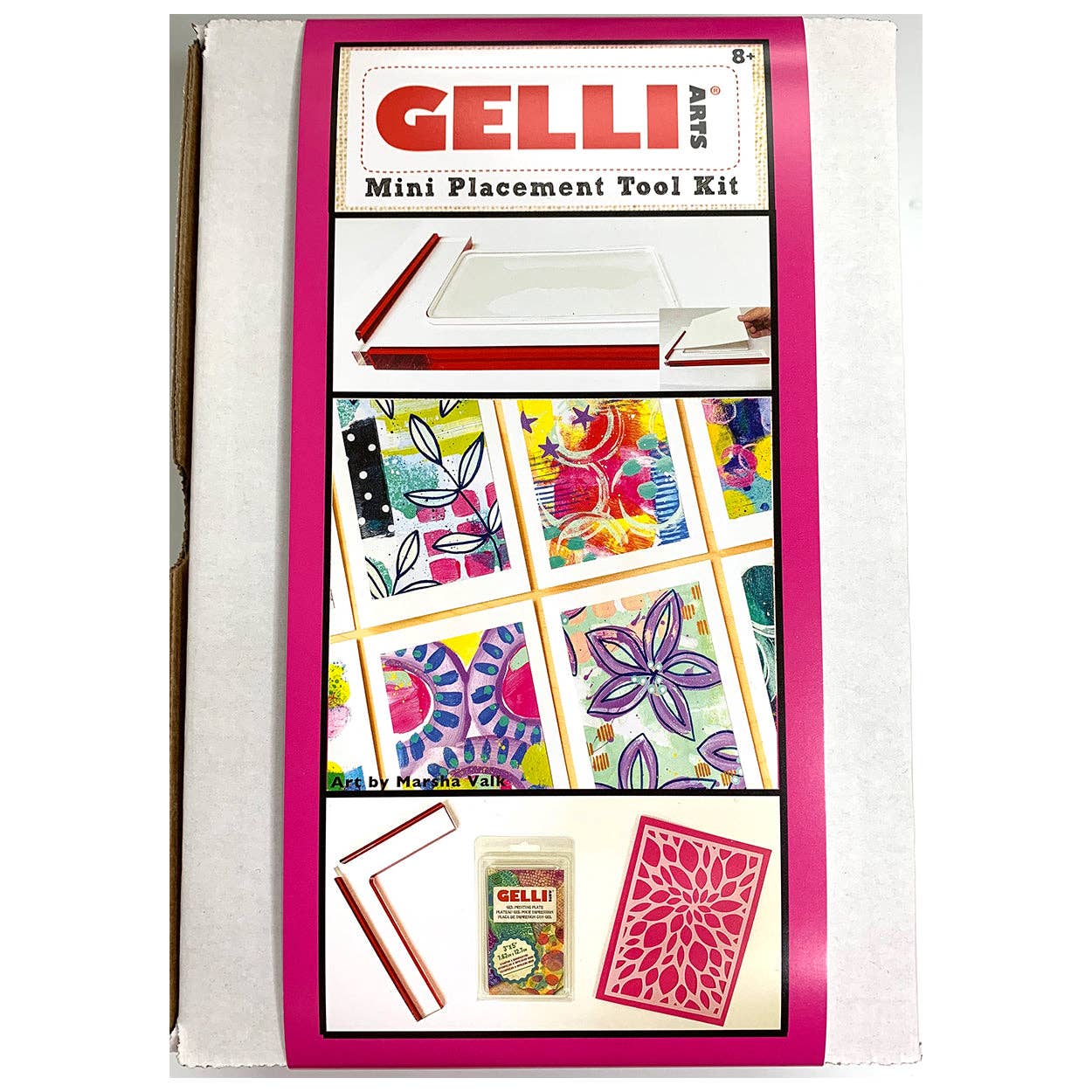 Gelli Arts Printing Plates Minis (Round, Square, Triangle)