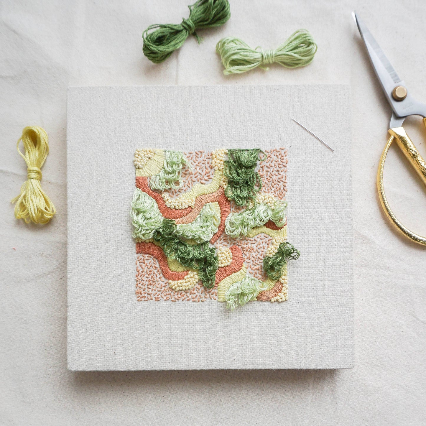 Hidden Jungle Embroidery kit