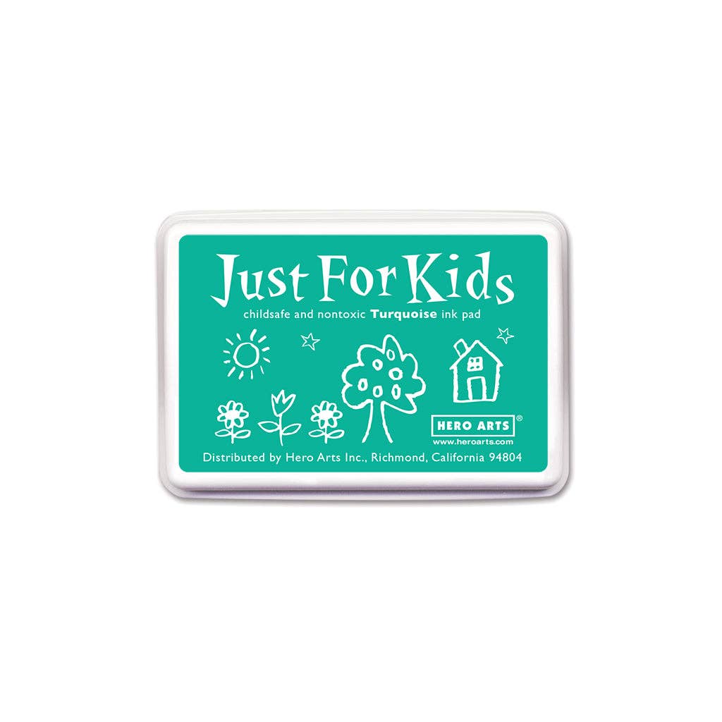 Just For Kids Turquoise Ink Pad