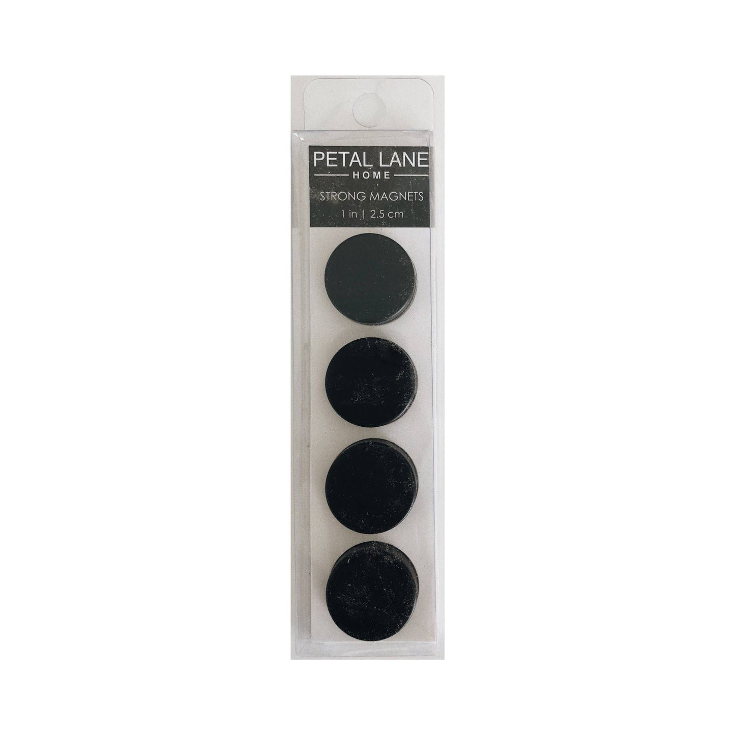 Petal Lane Home - Black Neodymium Magnets
