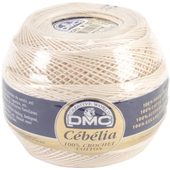 Cebelia Crochet Cotton 50gm Size 10 Ecru