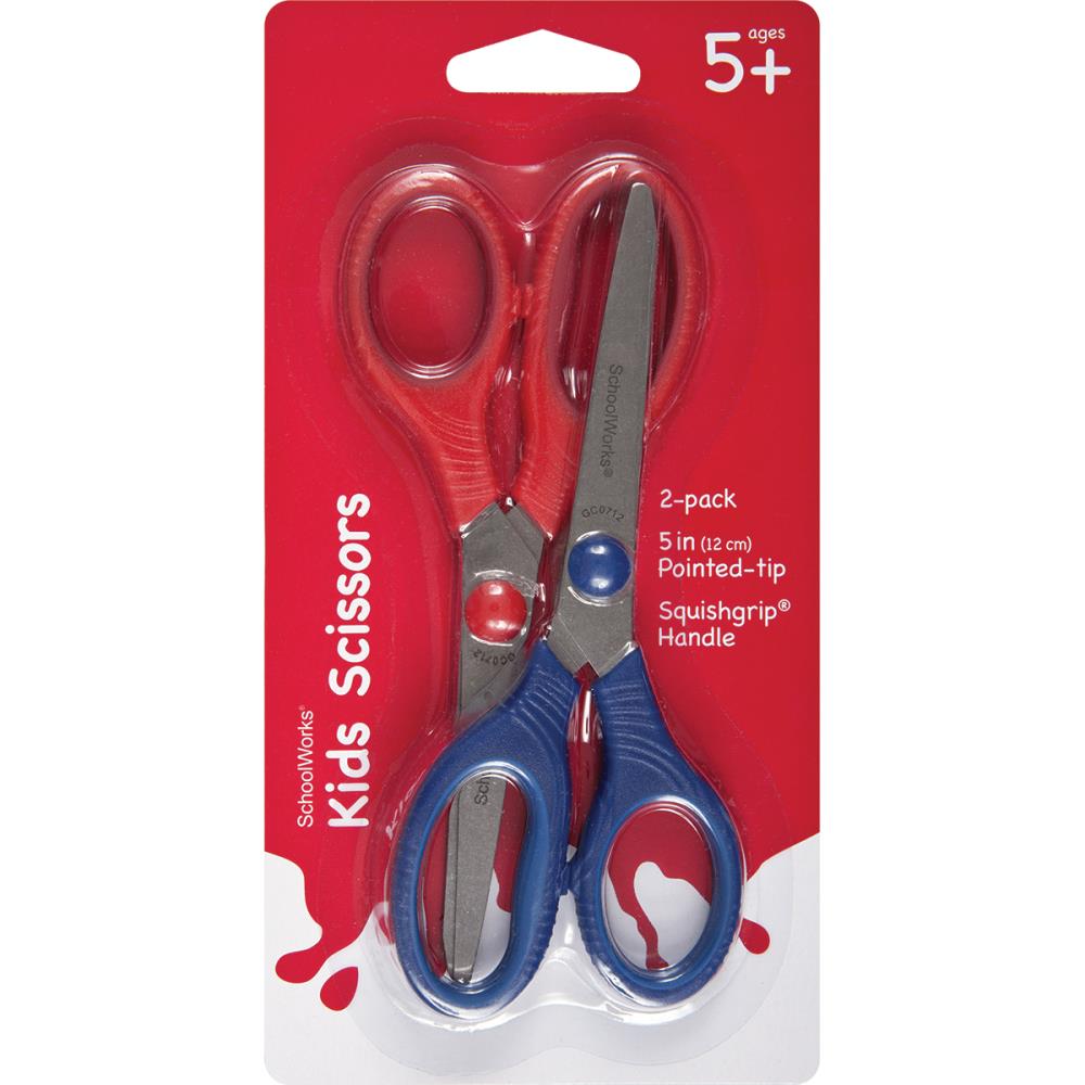 Fiskars Schoolworks Kids' Squishgrip Scissors 5