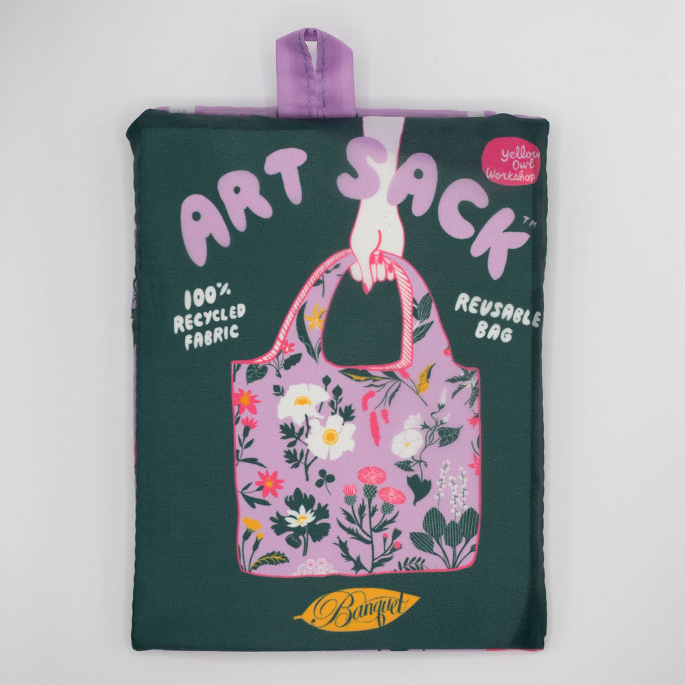 Floral Art Sack by Banquet Workshop - Reusable Tote Bag