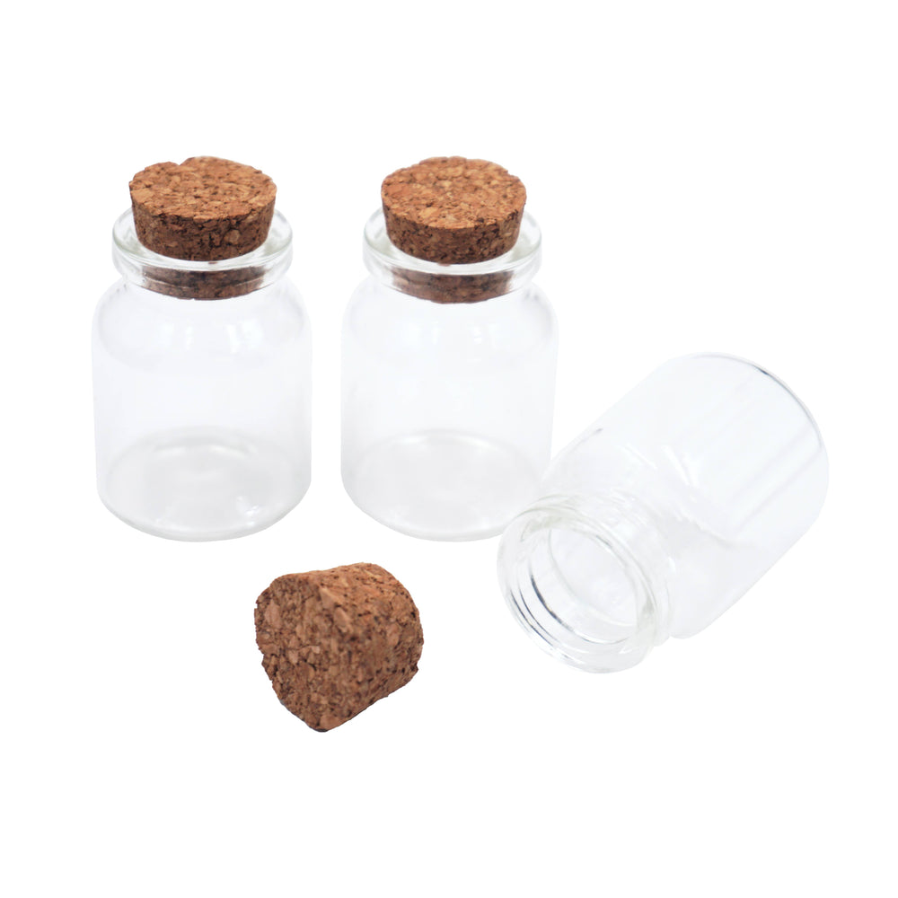 
                      
                        Angels Craft - Mini Glass Bottle w/ Cork Lid, 20ml 3-ct
                      
                    