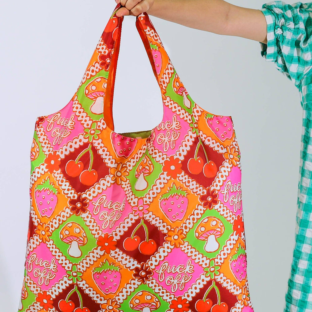 
                      
                        F* Off Retro Art Sack - Eco-Friendly Reusable Tote Bag
                      
                    