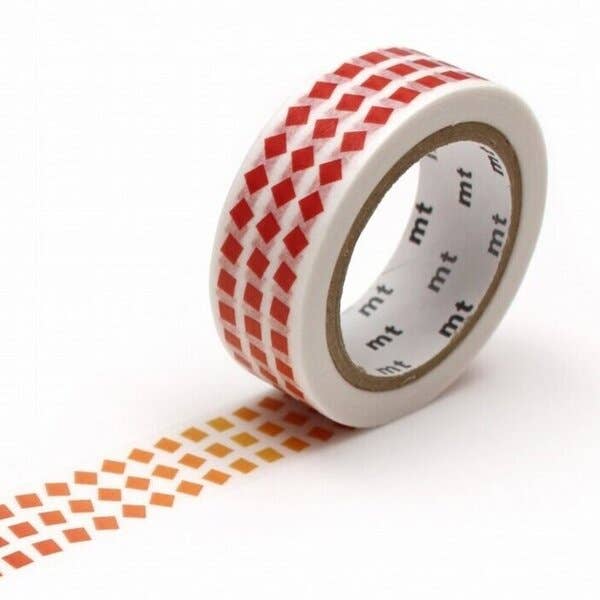 mt masking tape (Sweet Bella) - Tape Single: Roll Square Red