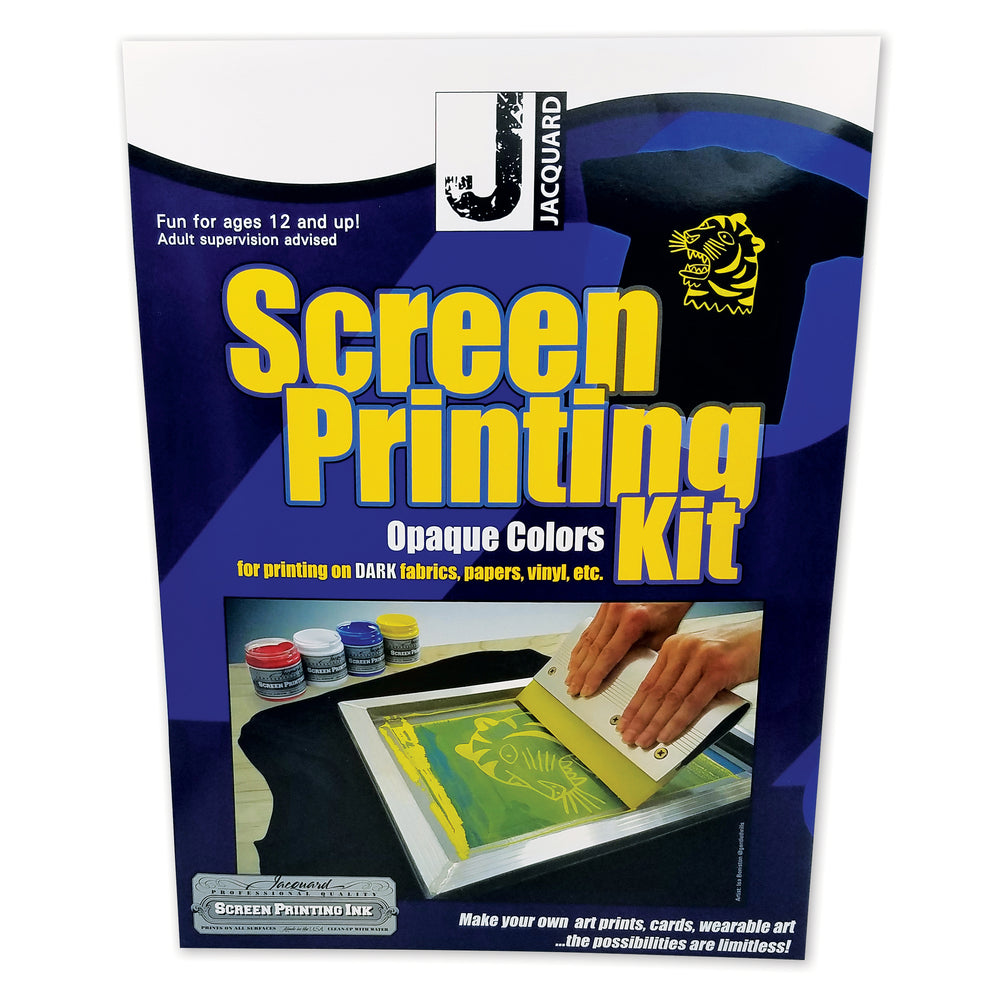 Jacquard Opaque Color Screen Printing Kit