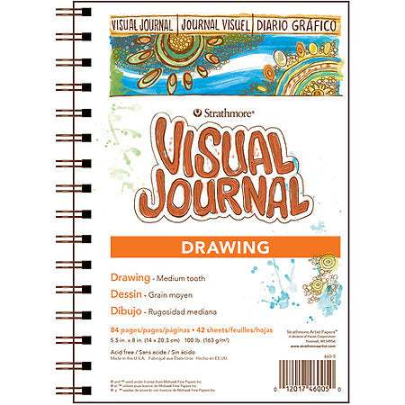 Visual Journal Drawing Notebooks 100lb