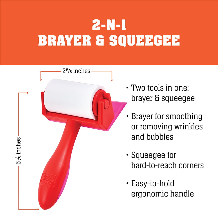 Mod Podge 2-in-1 Brayer & Squeegee