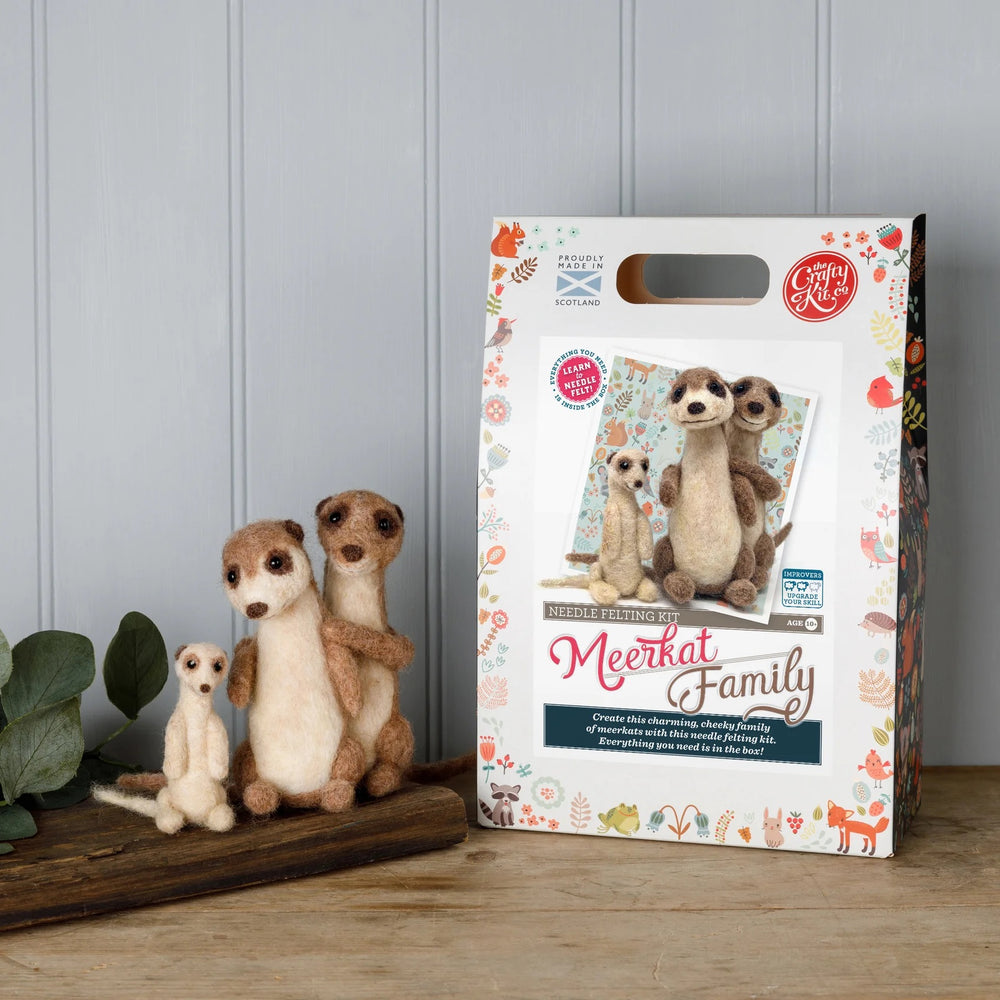 
                      
                        Meerkat Family Needle Felting Kit
                      
                    