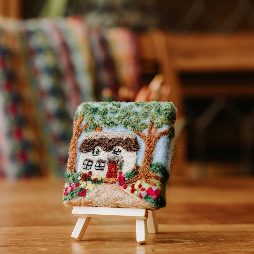 
                      
                        Paint with Wool: Mini Masterpiece Thatched Cottage Craft Kit
                      
                    