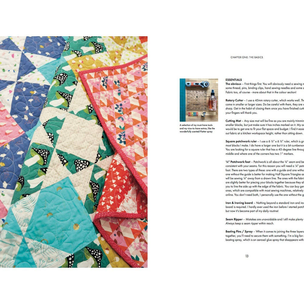 
                      
                        Modern Rainbow Patchwork Quilts
                      
                    