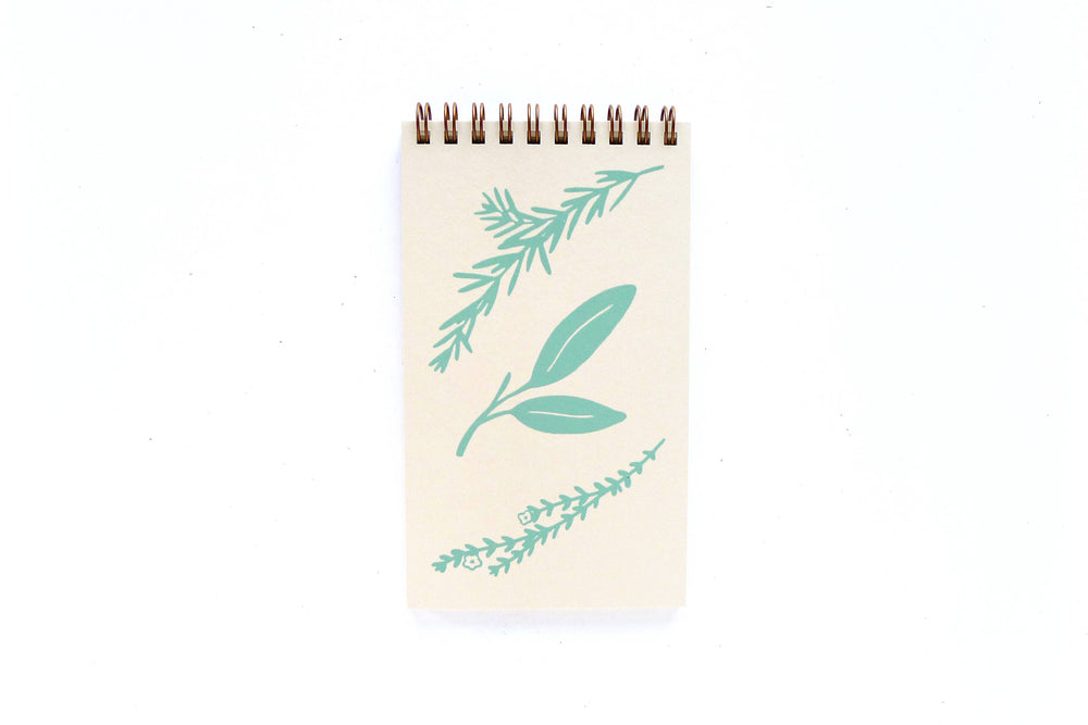 Herb Coil Notepad