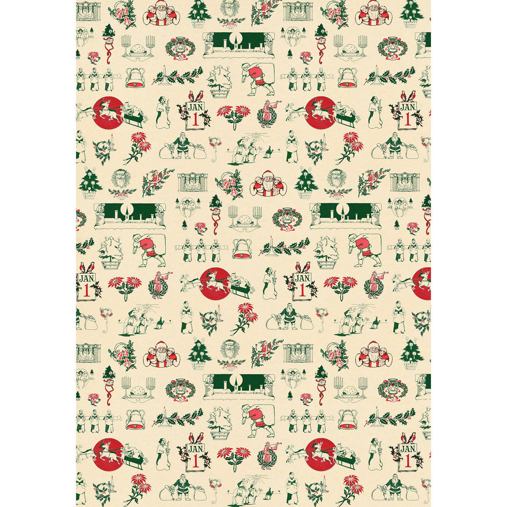 The Pattern Book - Christmas Decorators (poster-wrap)