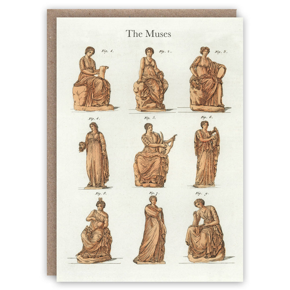 The Pattern Book - The Muses greeting card