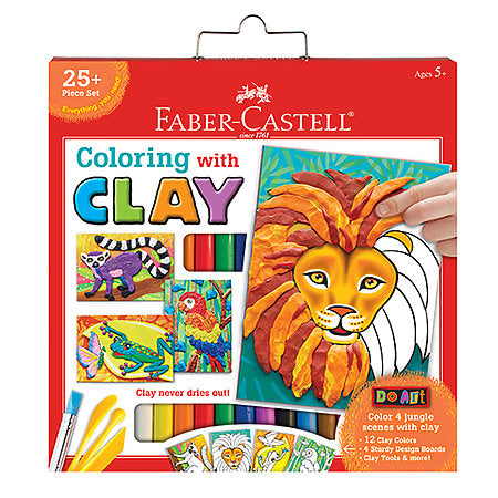 Faber-Castell Do Art Coloring with Clay Kit