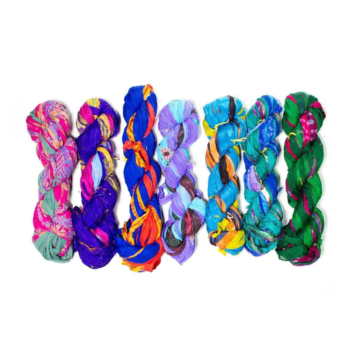Jewels Darn Good Yarn - Chiffon Ribbon Yarn - Single Skein