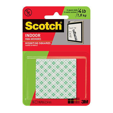 3M Scotch Mounting Squares, 1