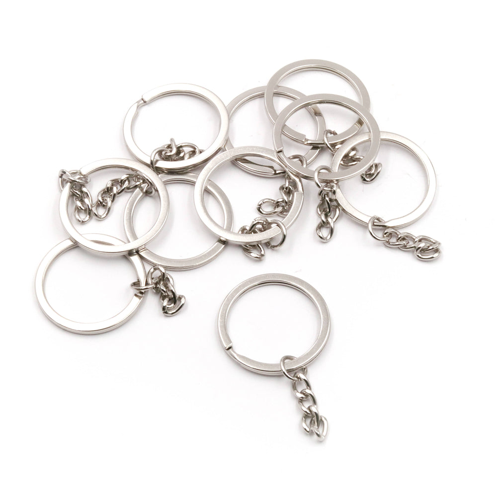 Angels Craft - Key Rings w/ Chain, 10-ct