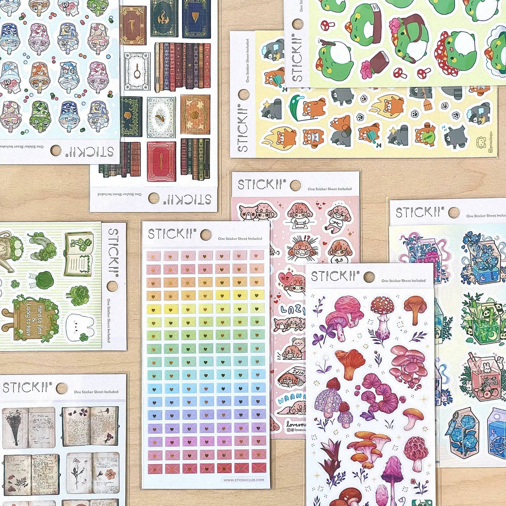 
                      
                        STICKII - Holo-Halloween Sticker Sheet
                      
                    