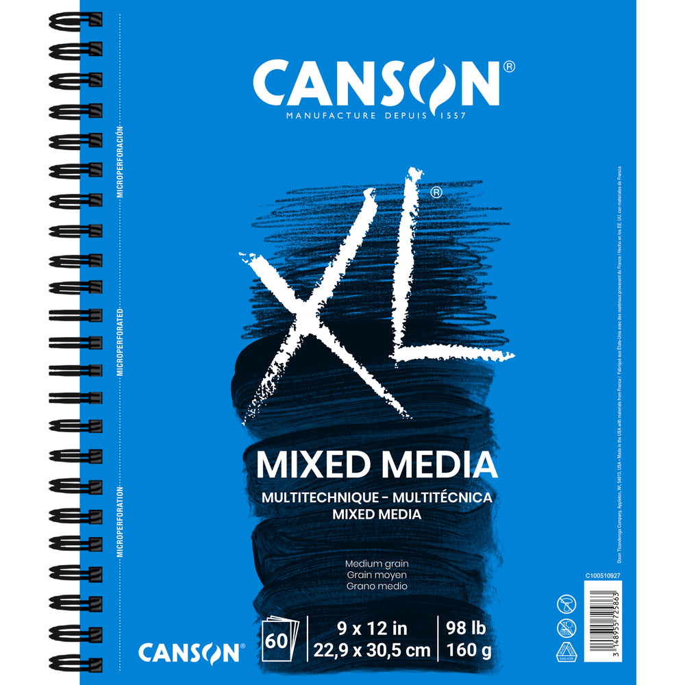 
                      
                        Canson “XL” Mixed Media Pads
                      
                    