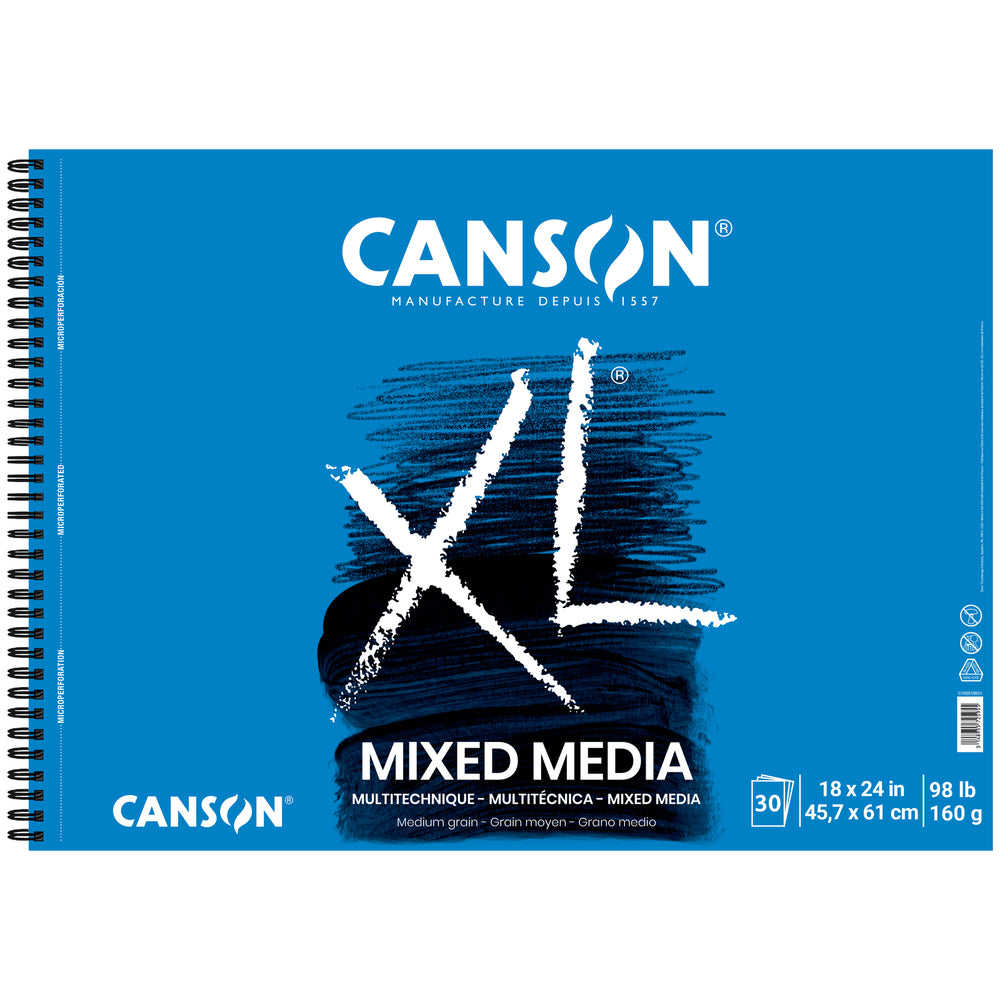 
                      
                        Canson “XL” Mixed Media Pads
                      
                    