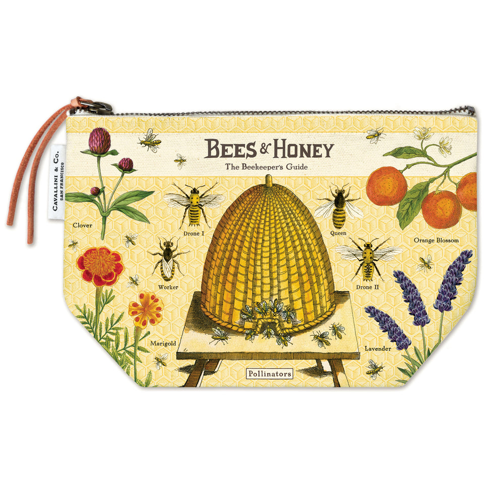 Vintage Inspired Pouches -Bees & Honey