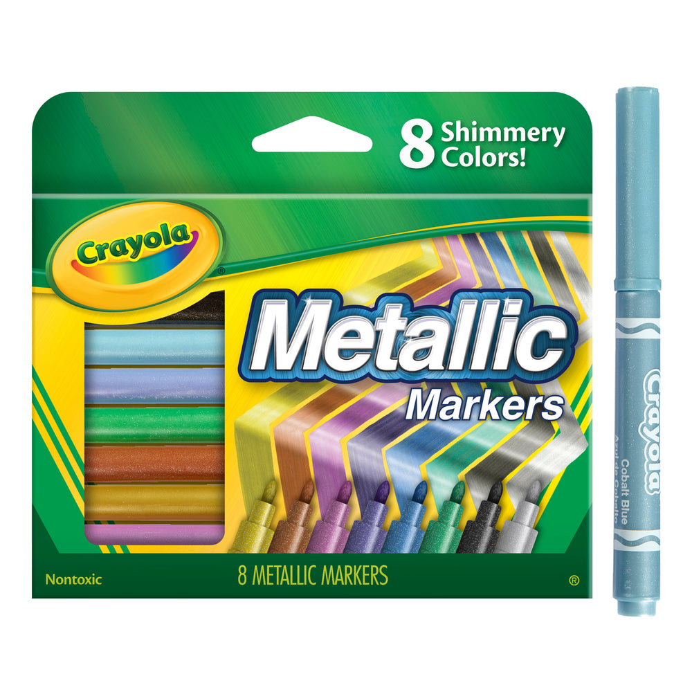 Crayola Metallic Markers Set