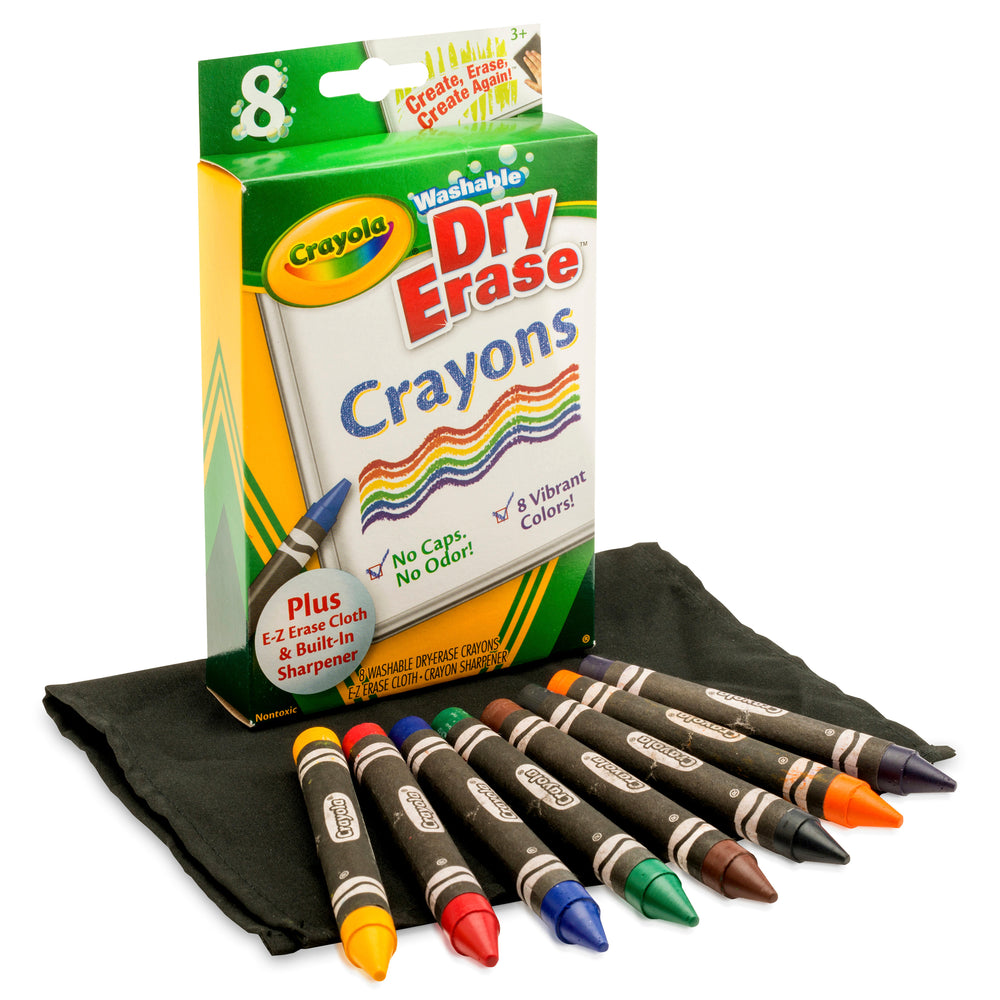 
                      
                        Crayola Dry Erase Crayons
                      
                    