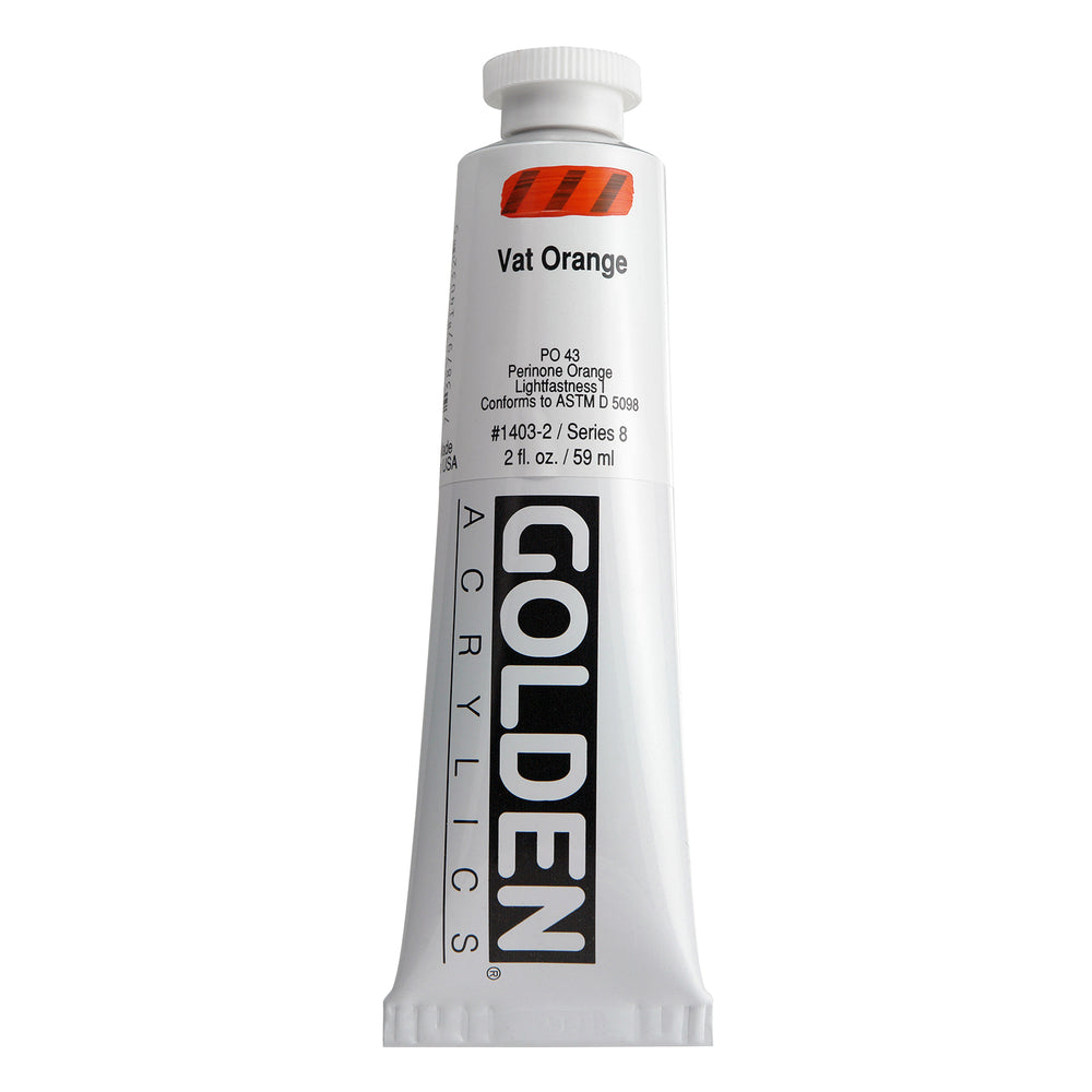 
                      
                        Golden Heavy Body Acrylic Paint, 2 oz. Tubes
                      
                    