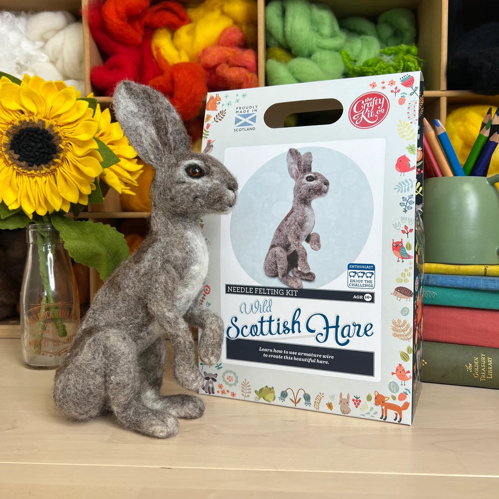 
                      
                        Wild Scottish Hare Needle Felting Kit
                      
                    