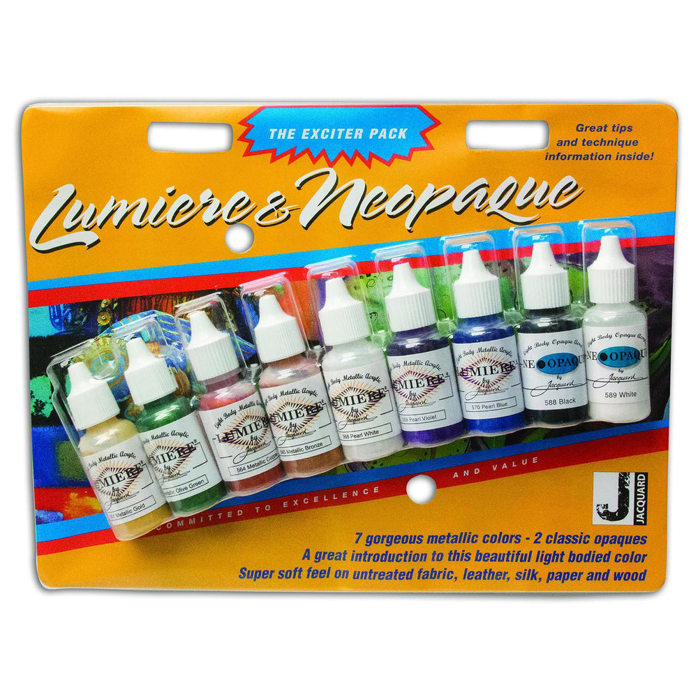 Jacquard Lumiere & Neopaque Exciter Pack