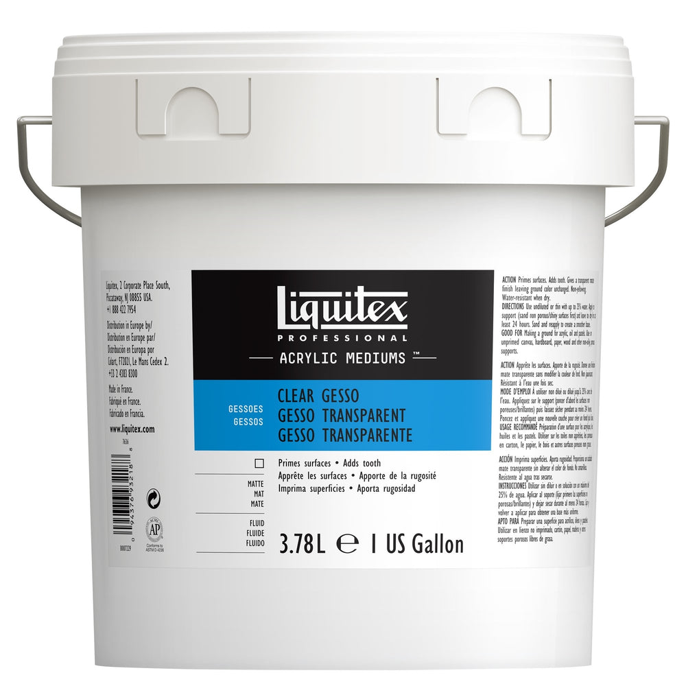 
                      
                        Liquitex Clear Gesso
                      
                    