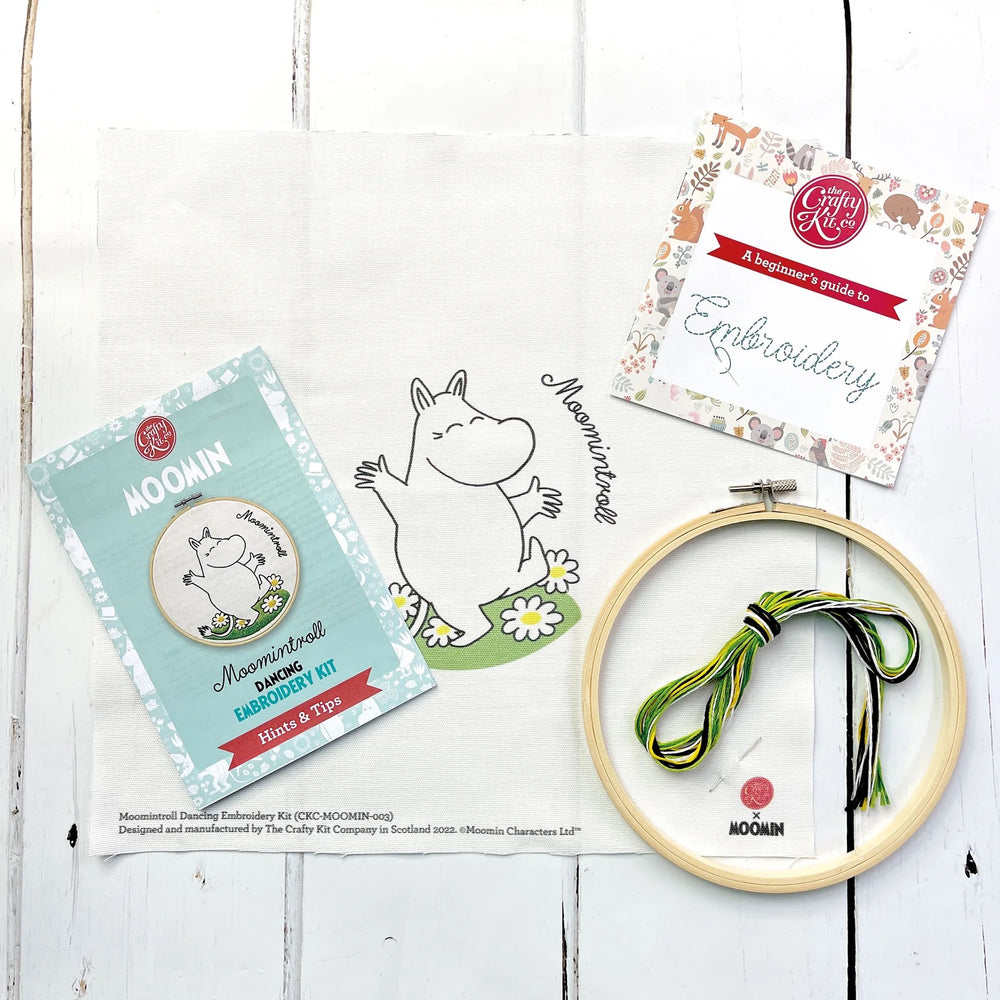 
                      
                        Moomin Embroidery Kit - Moomintroll Dancing
                      
                    