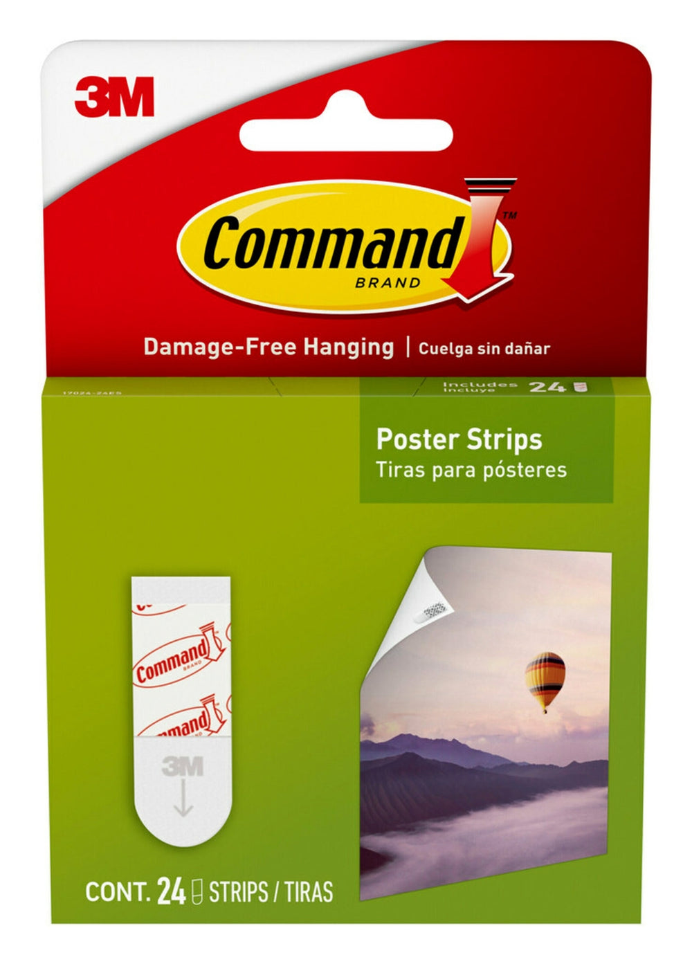 Poster Strip with Command Adhesive 24/ pkg.