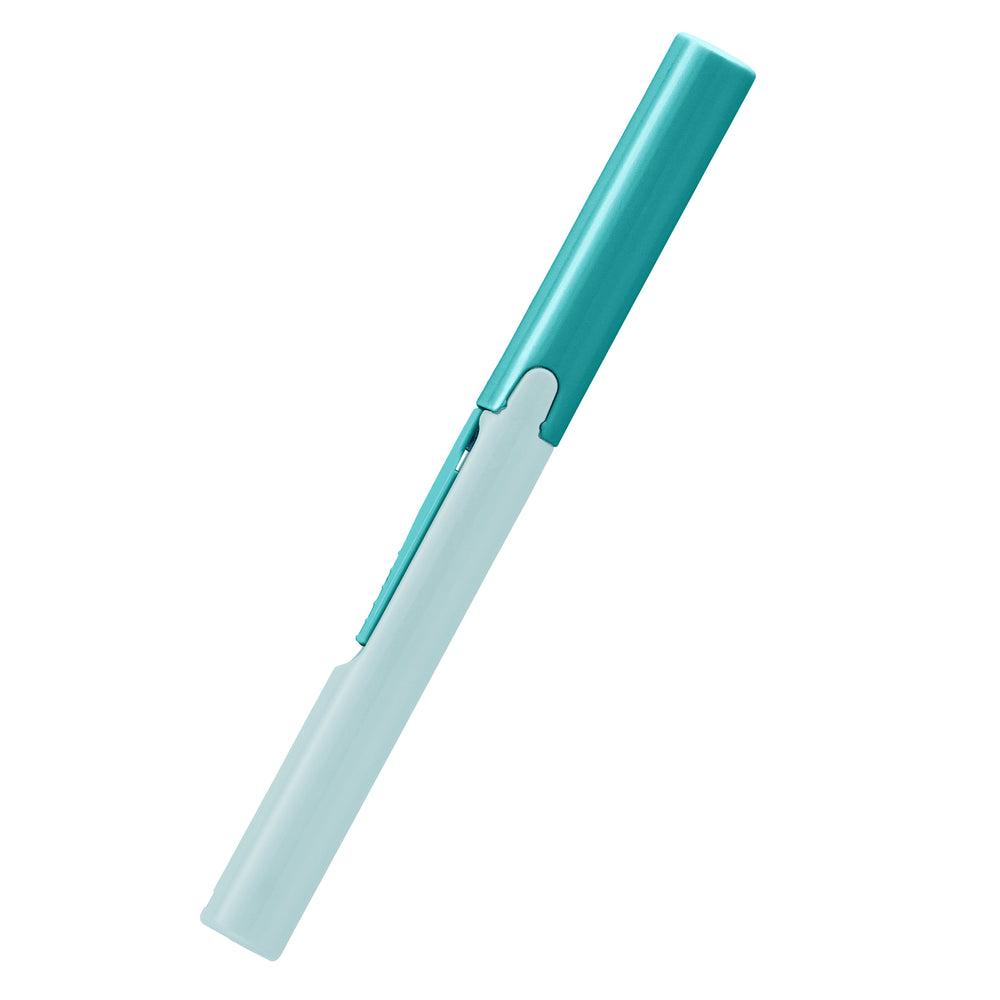 Turquoise Twiggy Curved Blade Pocket-Sized Scissors