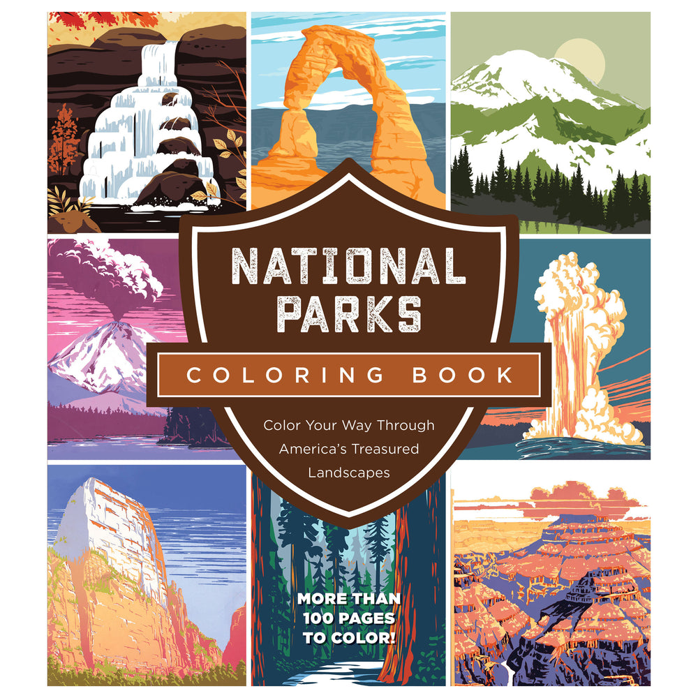 National Parks Coloring Book