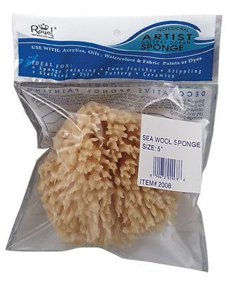 Royal Brush Artist's Wool Sponge, 4 in-5 in