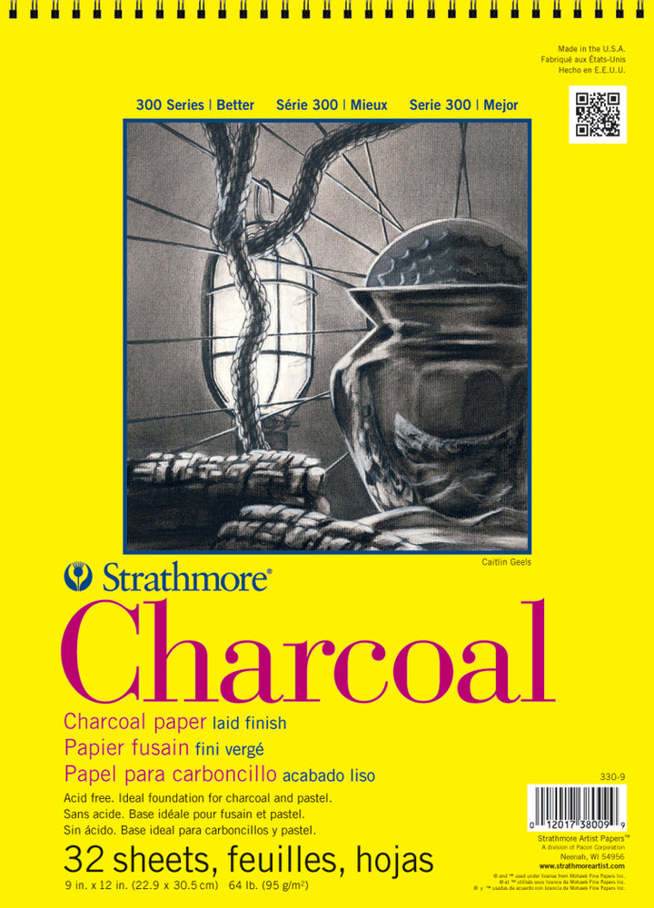 
                      
                        Charcoal Paper Pads 300 Series
                      
                    