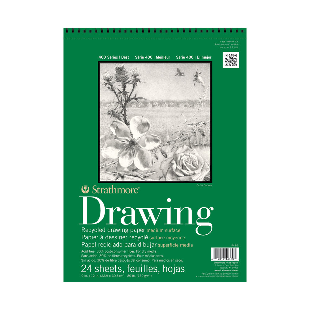 
                      
                        Recycled Drawing Paper Pads 400 Series
                      
                    