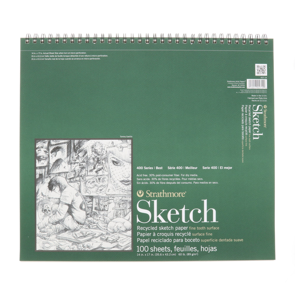 
                      
                        Recycled Sketch Paper Pads 400 Series
                      
                    