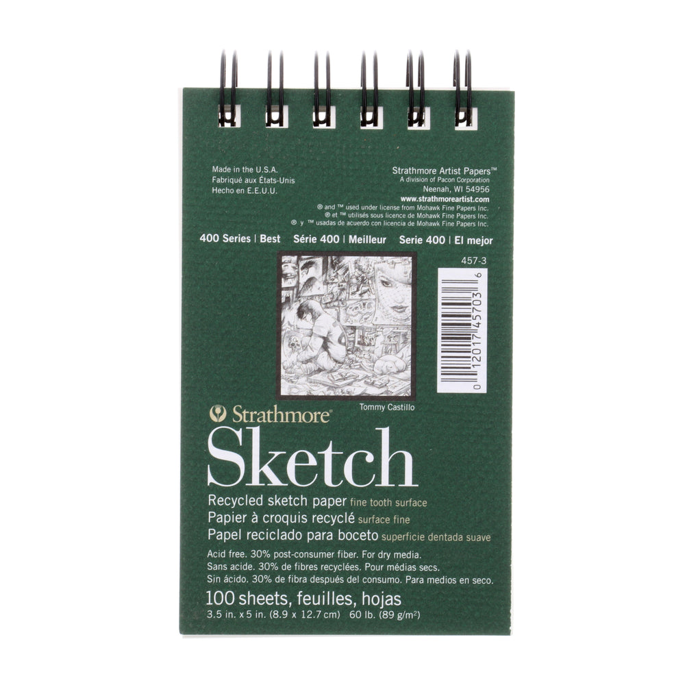 
                      
                        Recycled Sketch Paper Pads 400 Series
                      
                    