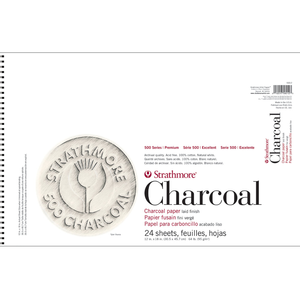 
                      
                        Charcoal Paper Pads 500 Series
                      
                    