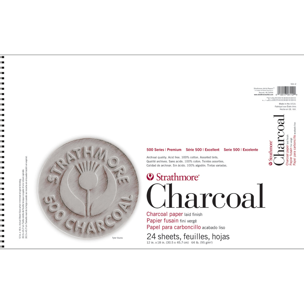 
                      
                        Charcoal Paper Pads 500 Series
                      
                    