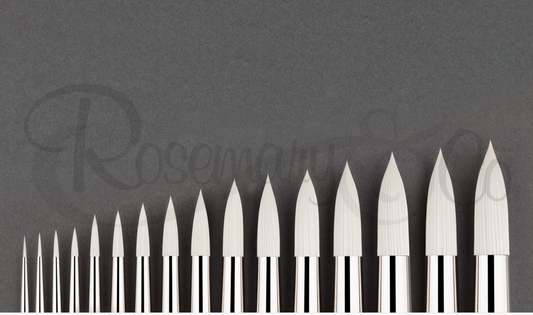 Rosemary & Co. IVORY. Pointed Rounds