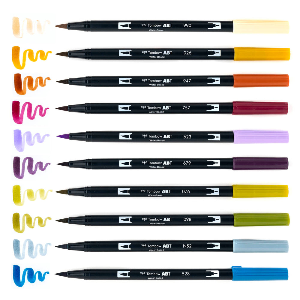 
                      
                        Tombow Dual Brush Pens, 10/set
                      
                    