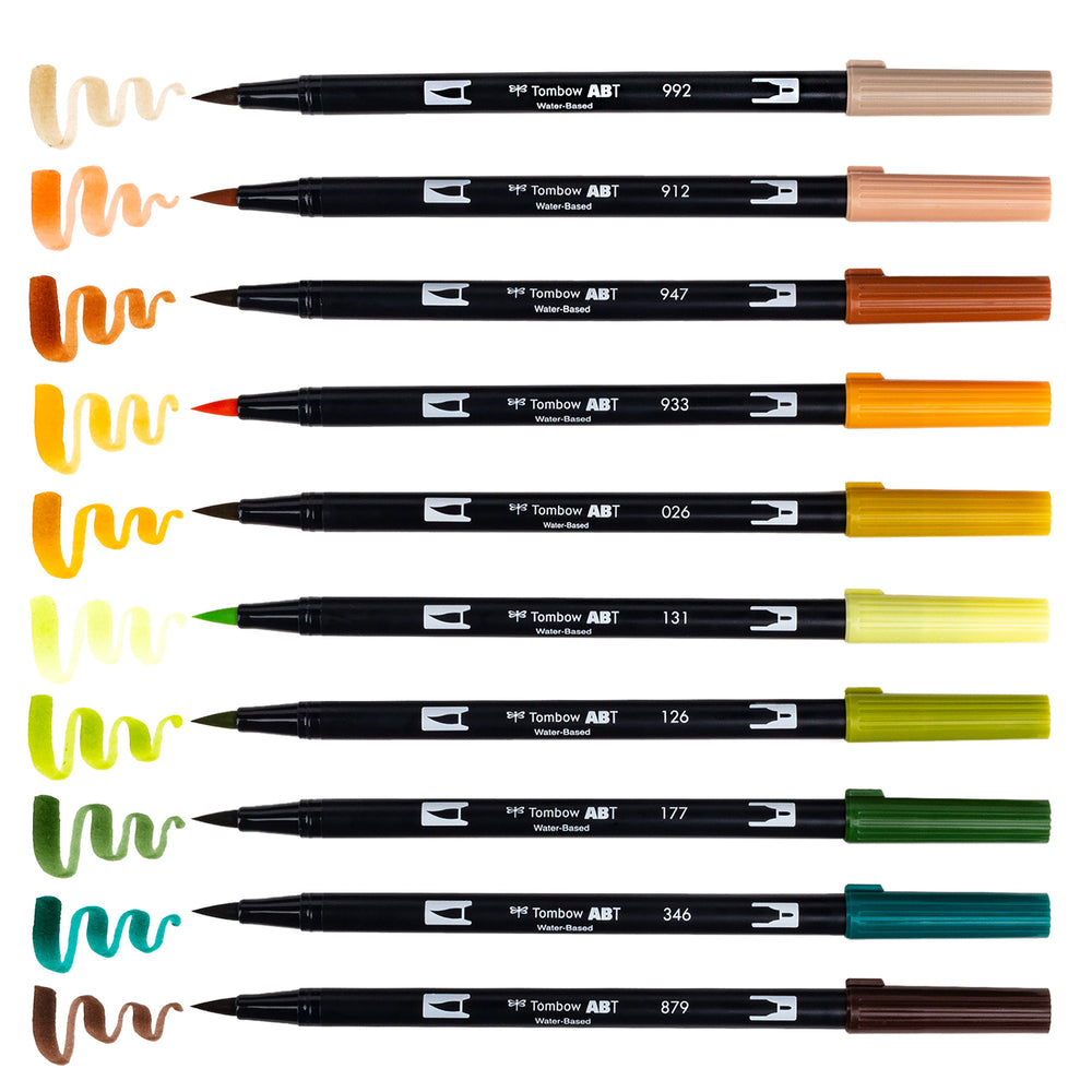 
                      
                        Tombow Dual Brush Pens, 10/set
                      
                    