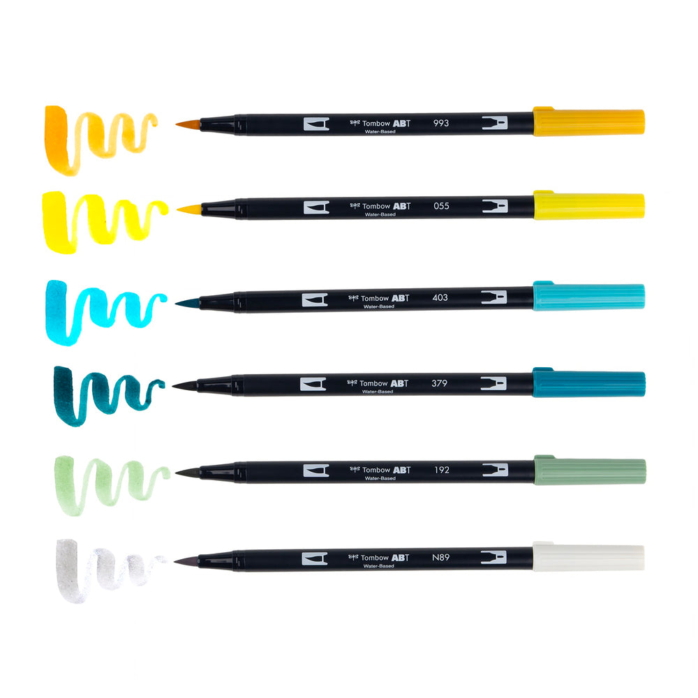 
                      
                        Tombow Dual Brush Pens, 6/set
                      
                    